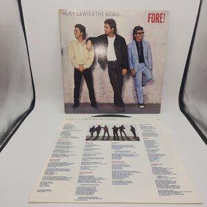 Huey Lewis And The News*- Fore!, VINYL LP